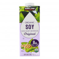 Kirkland Signature Organic Soy Non-dairy beverage Vanilla 1L 